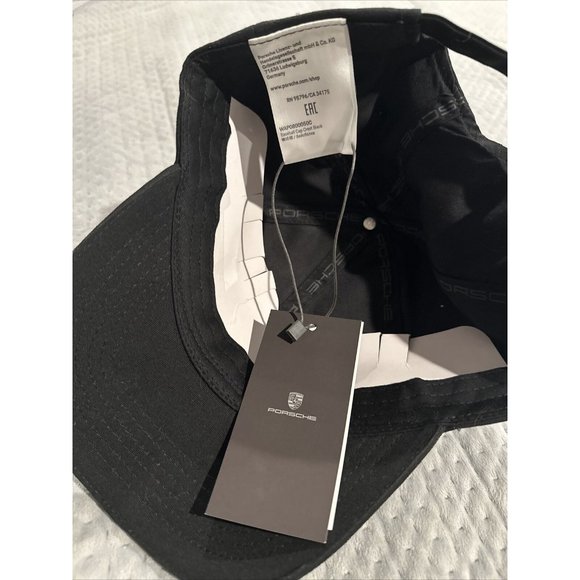 Caps | PORSCHE SHOP Porsche Black Crest Logo Cap, Official Licensed